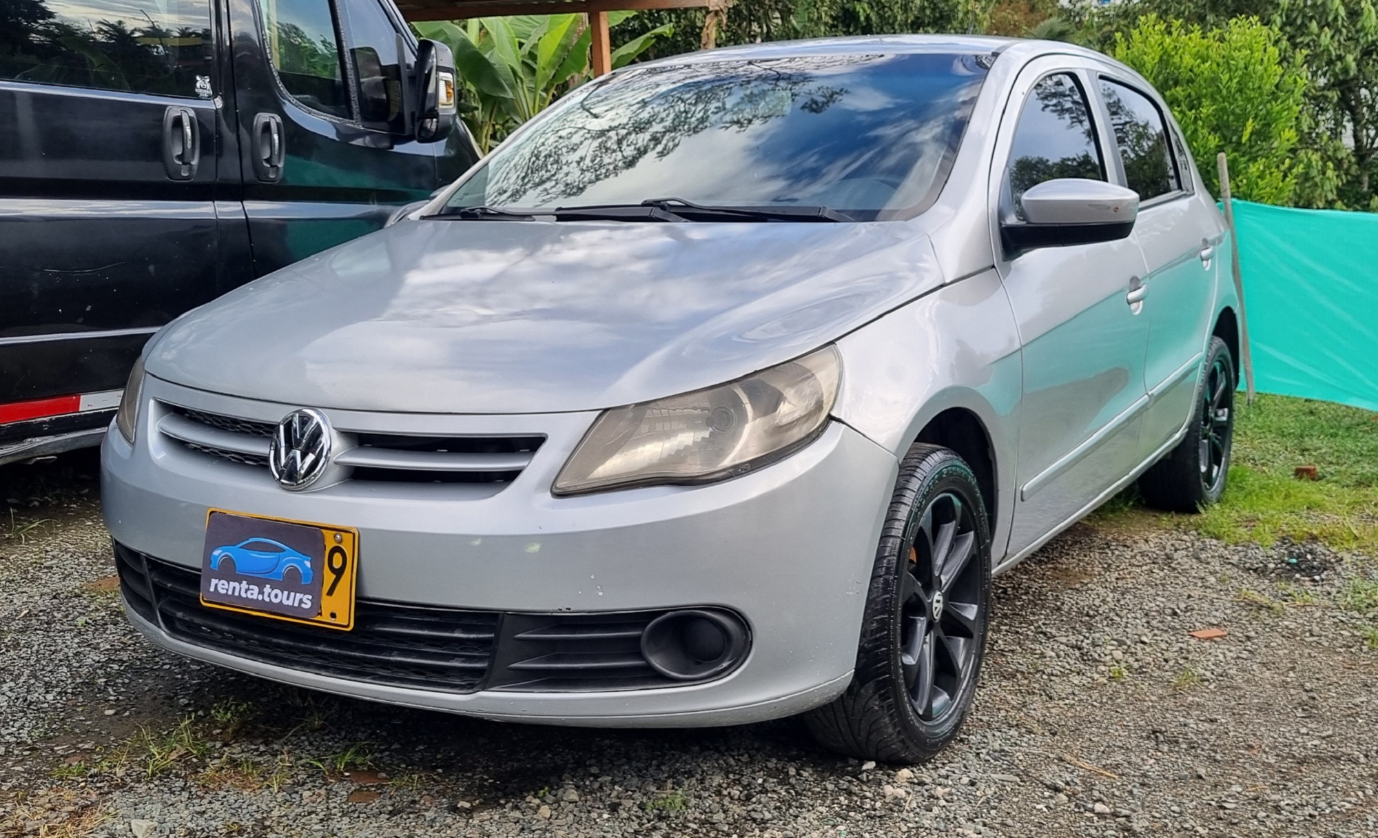 volkswagen gol gris 5 puertas alquiler en santa rosa de Cabal
